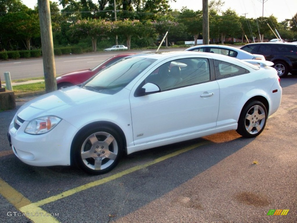 2007 Cobalt SS Coupe - Summit White / Ebony photo #3