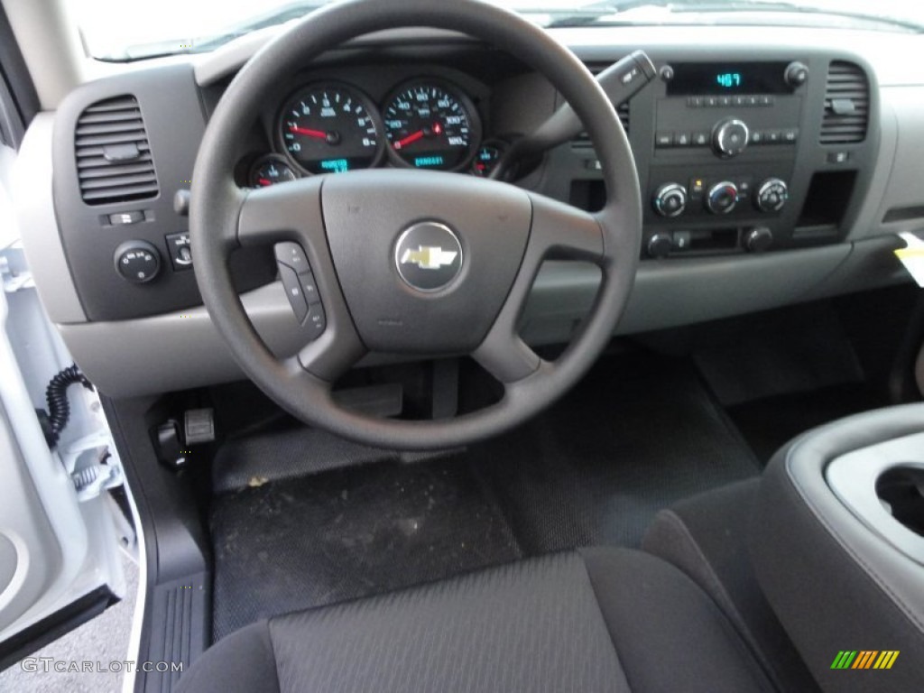 2013 Chevrolet Silverado 1500 Work Truck Regular Cab Dark Titanium Dashboard Photo #67333697