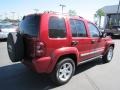 2007 Inferno Red Crystal Pearl Jeep Liberty Limited 4x4  photo #7
