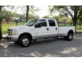 Oxford White - F350 Super Duty Lariat FX4 Crew Cab 4x4 Dually Photo No. 3
