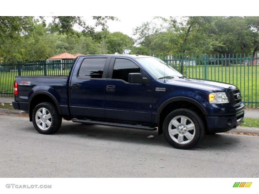 Dark Blue Pearl Metallic 2007 Ford F150 FX4 SuperCrew 4x4 Exterior Photo #67334942