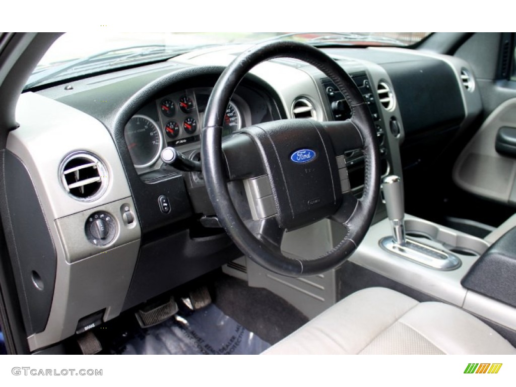 2007 Ford F150 FX4 SuperCrew 4x4 Medium Flint Dashboard Photo #67335251