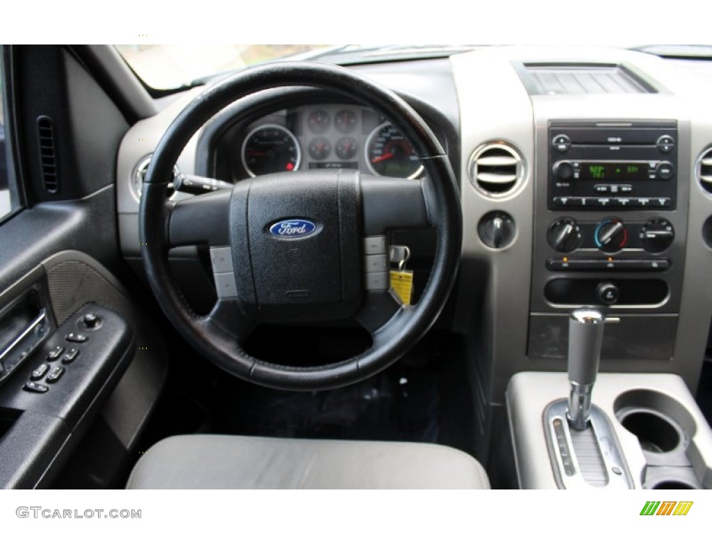 2007 Ford F150 FX4 SuperCrew 4x4 Medium Flint Dashboard Photo #67335320