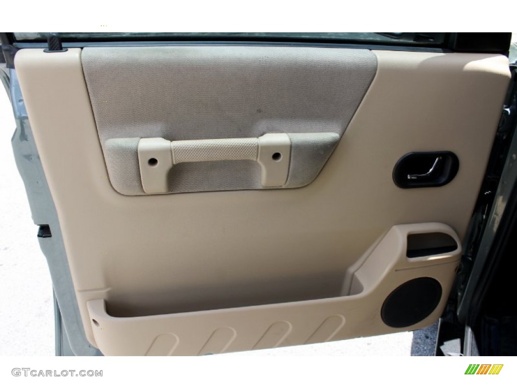 2004 Land Rover Discovery S Alpaca Beige Door Panel Photo #67335617