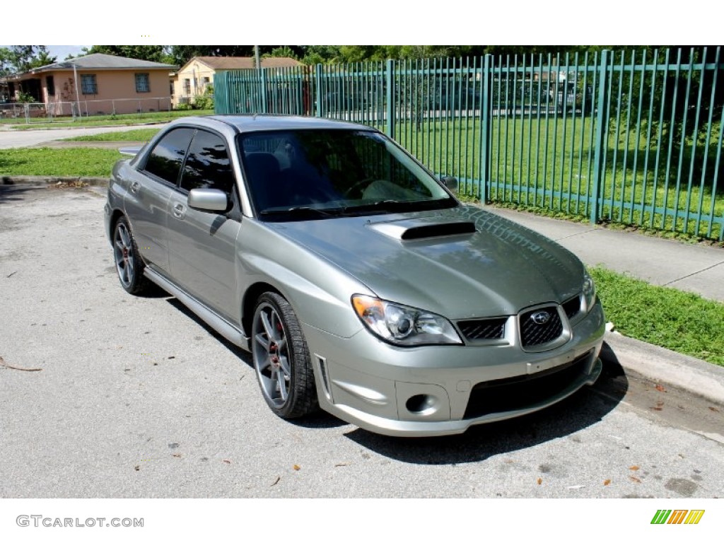 2006 Impreza WRX Sedan - Steel Gray Metallic / Anthracite Black photo #2