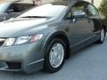 2009 Magnetic Pearl Honda Civic Hybrid Sedan  photo #8