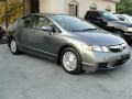 2009 Magnetic Pearl Honda Civic Hybrid Sedan  photo #13