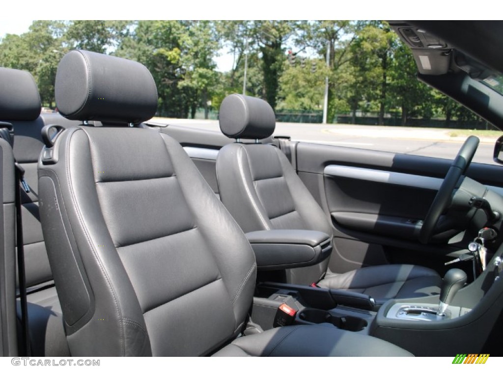 2009 A4 2.0T Cabriolet - Brilliant Black / Black photo #9