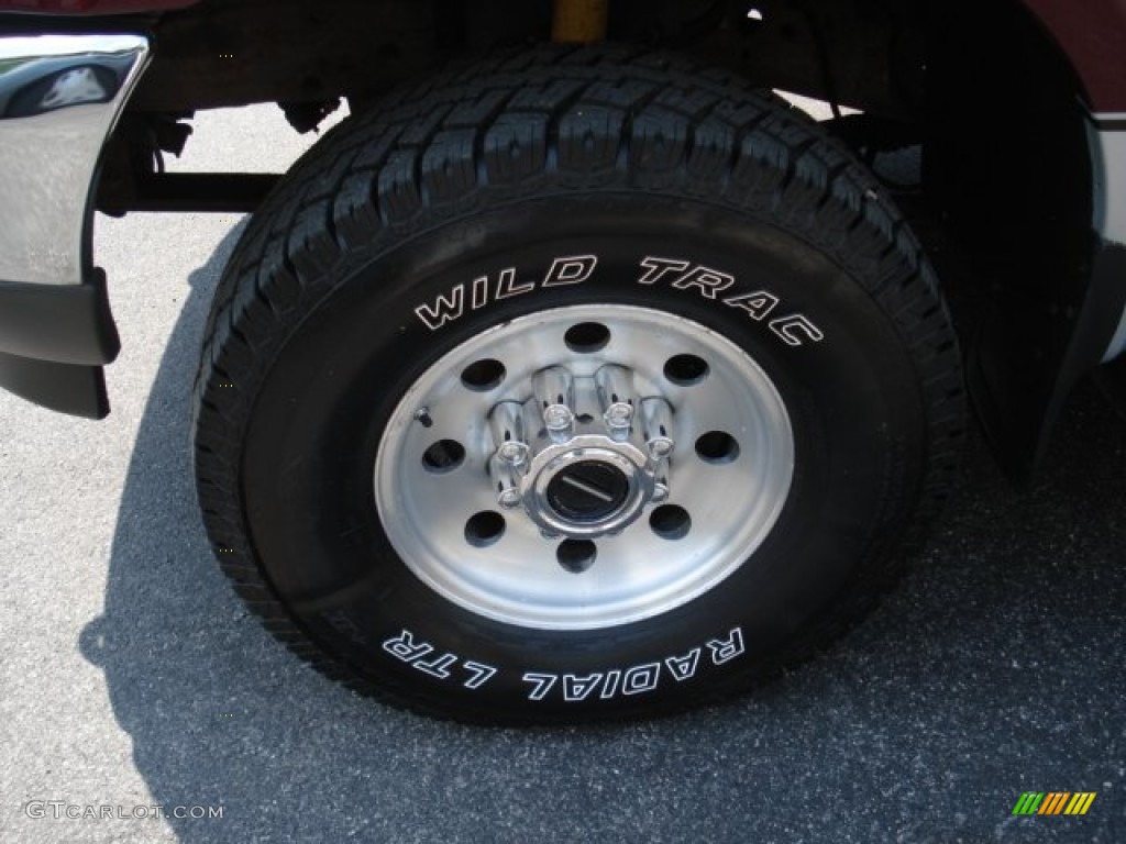 2004 F250 Super Duty FX4 Crew Cab 4x4 - Dark Toreador Red Metallic / Medium Flint photo #11