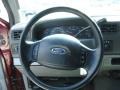 Medium Flint 2004 Ford F250 Super Duty FX4 Crew Cab 4x4 Steering Wheel