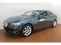 Tasman Green Metallic 2011 BMW 5 Series 550i xDrive Sedan Exterior