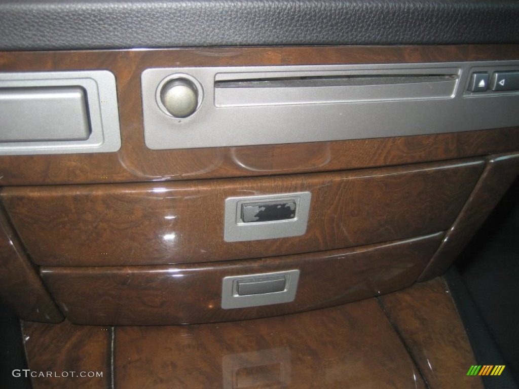 2003 7 Series 745Li Sedan - Sterling Grey Metallic / Black/Black photo #16