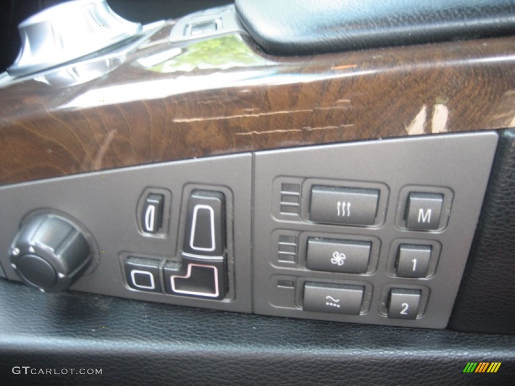2003 7 Series 745Li Sedan - Sterling Grey Metallic / Black/Black photo #17