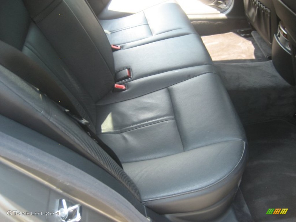 2003 7 Series 745Li Sedan - Sterling Grey Metallic / Black/Black photo #28