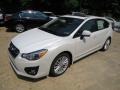 2012 Satin White Pearl Subaru Impreza 2.0i Premium 5 Door  photo #6