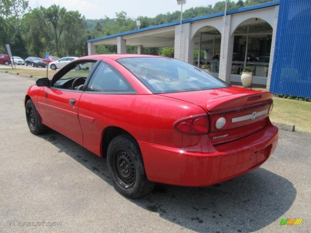 2003 Cavalier Coupe - Victory Red / Graphite Gray photo #3
