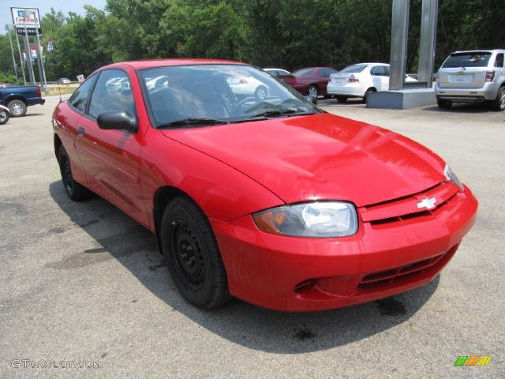 2003 Cavalier Coupe - Victory Red / Graphite Gray photo #6