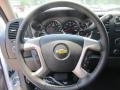 Ebony 2013 Chevrolet Silverado 1500 LT Extended Cab 4x4 Steering Wheel