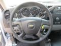 Dark Titanium Steering Wheel Photo for 2013 Chevrolet Silverado 2500HD #67344383