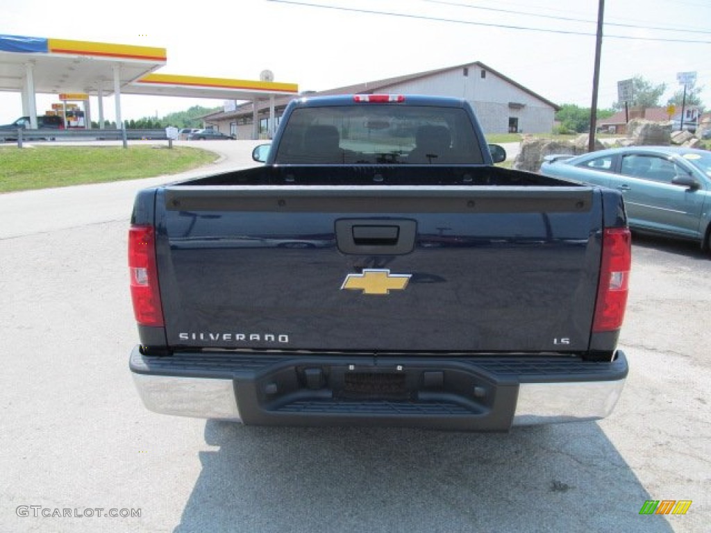 2009 Silverado 1500 Regular Cab 4x4 - Imperial Blue Metallic / Dark Titanium photo #6