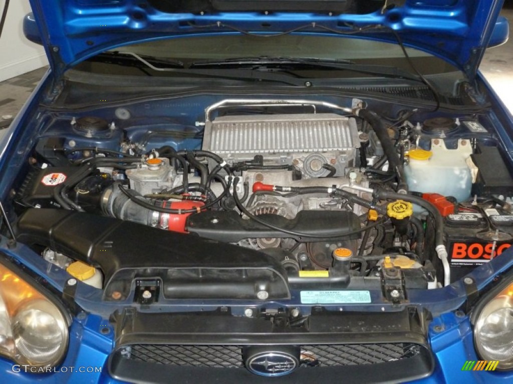 2004 Subaru Impreza WRX Sport Wagon Engine Photos