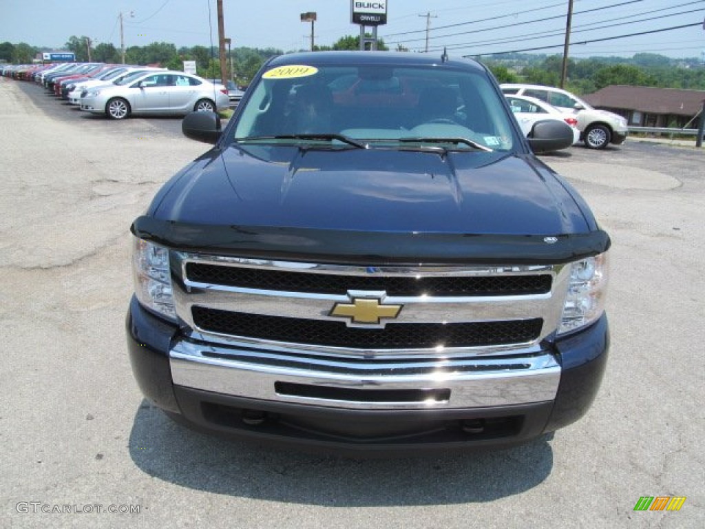 2009 Silverado 1500 Regular Cab 4x4 - Imperial Blue Metallic / Dark Titanium photo #14