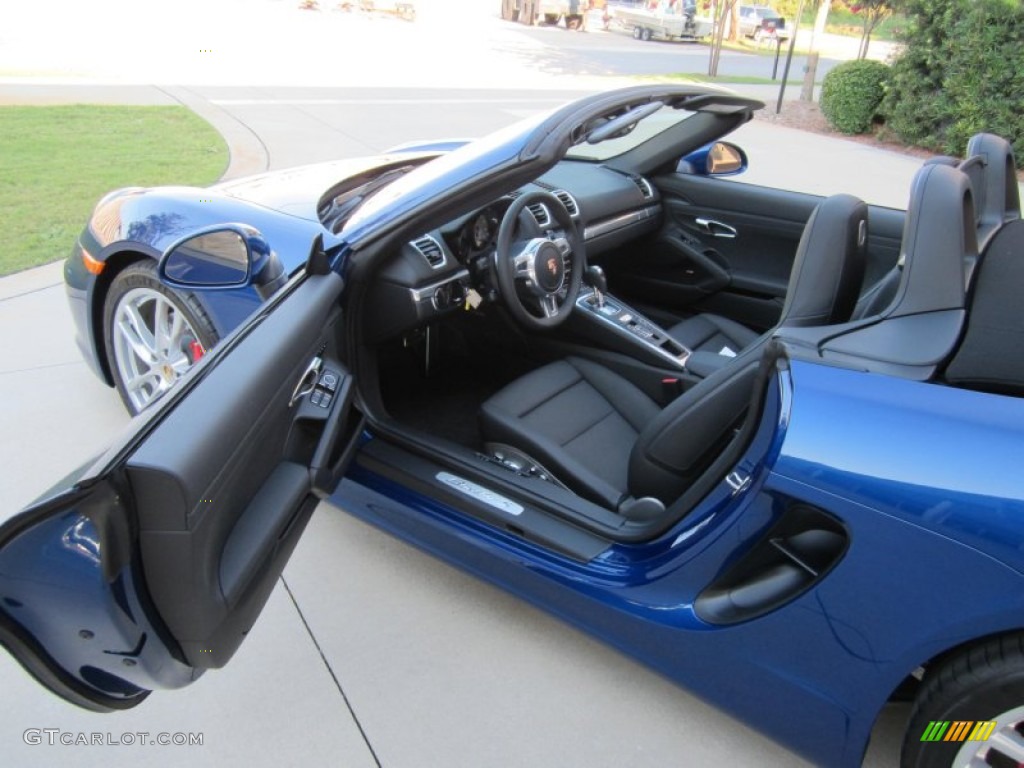 Black Interior 2013 Porsche Boxster S Photo #67345049