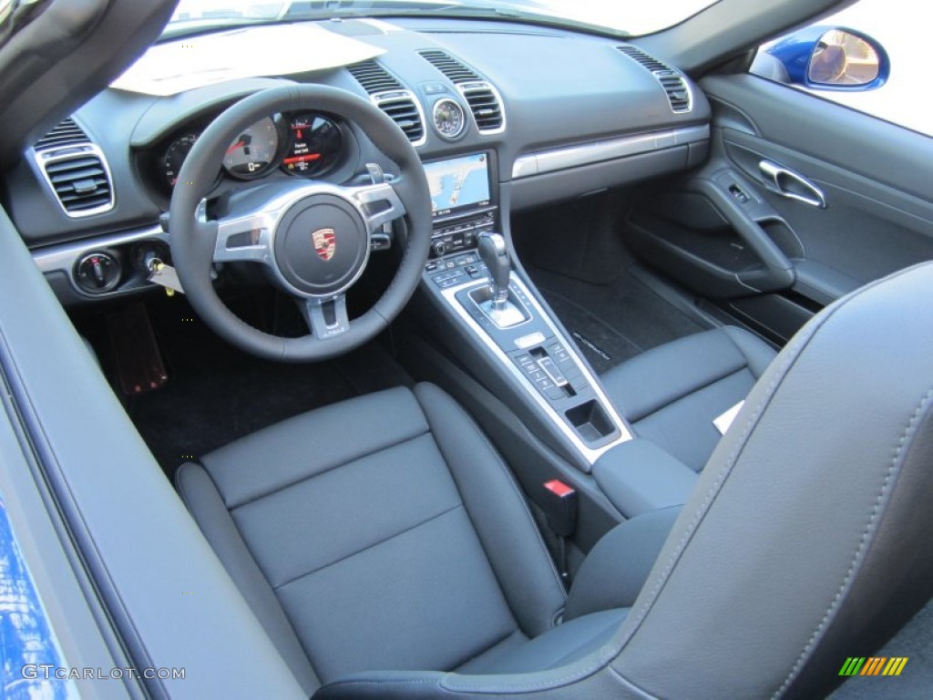 Black Interior 2013 Porsche Boxster S Photo #67345058