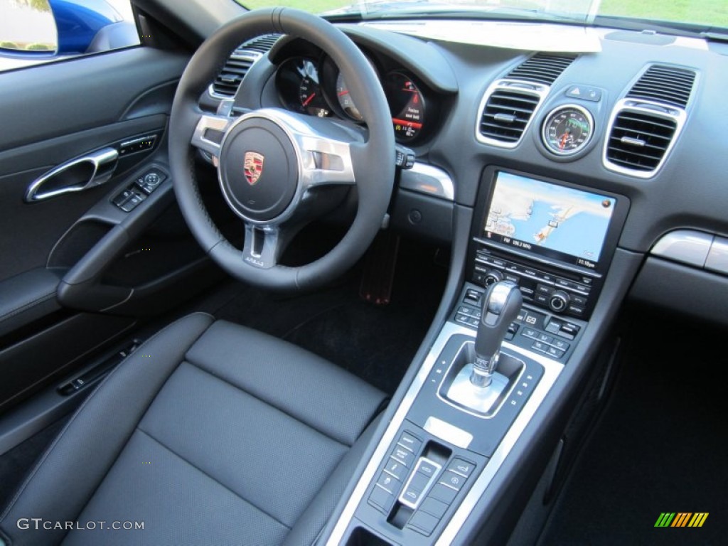 2013 Porsche Boxster S Black Dashboard Photo #67345067