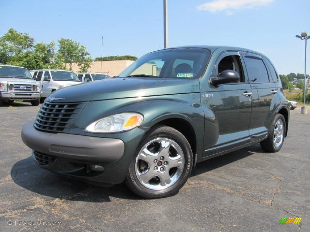 2001 PT Cruiser  - Shale Green Metallic / Taupe/Pearl Beige photo #1