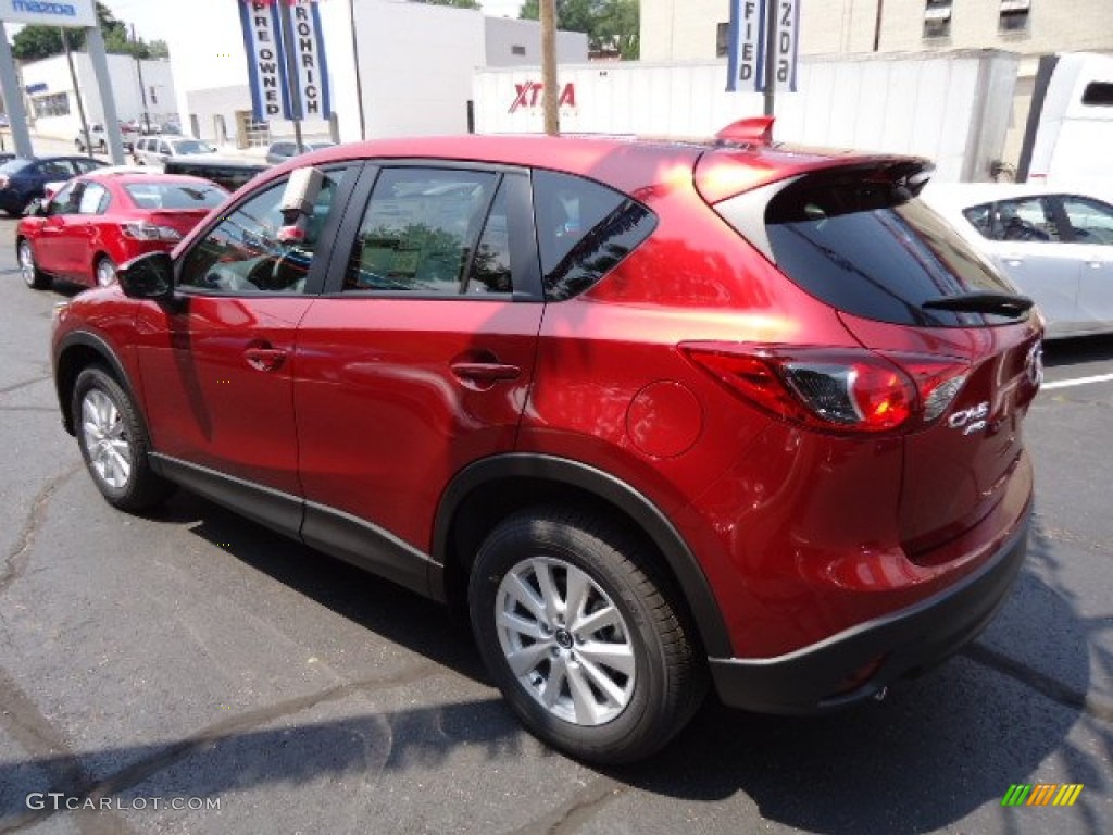 2013 CX-5 Touring AWD - Zeal Red Mica / Black photo #3