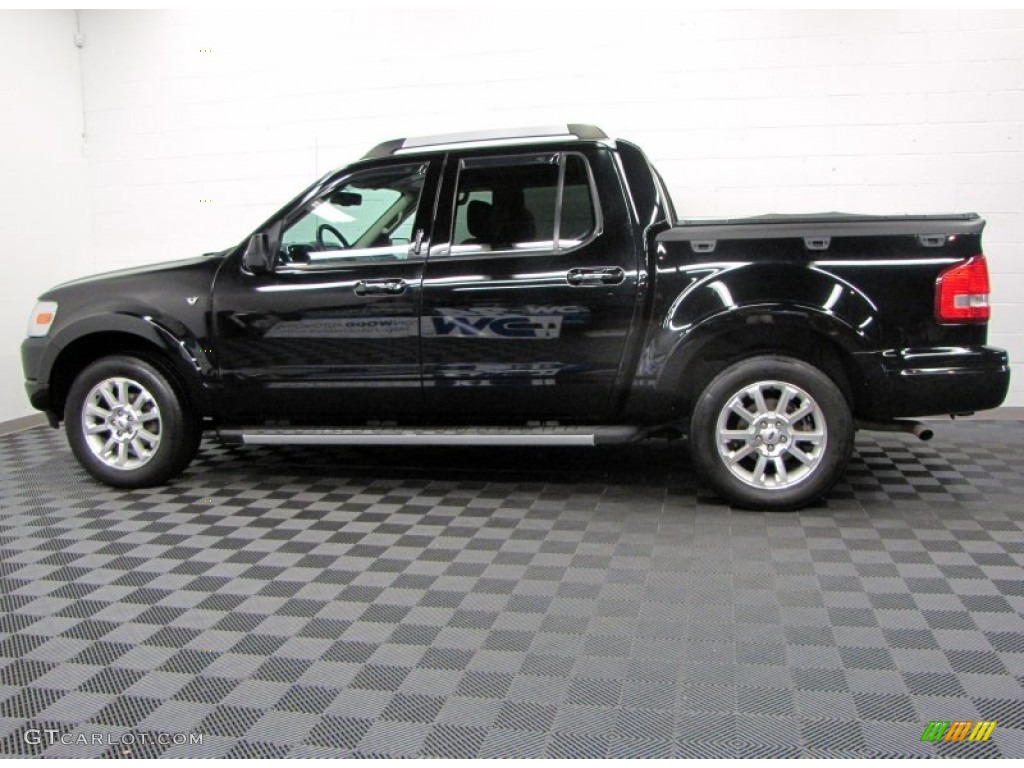 Black 2007 Ford Explorer Sport Trac Limited 4x4 Exterior Photo #67347650