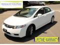 Taffeta White - Civic LX Sedan Photo No. 1