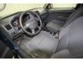 Gray 2003 Nissan Frontier XE V6 Crew Cab Interior Color