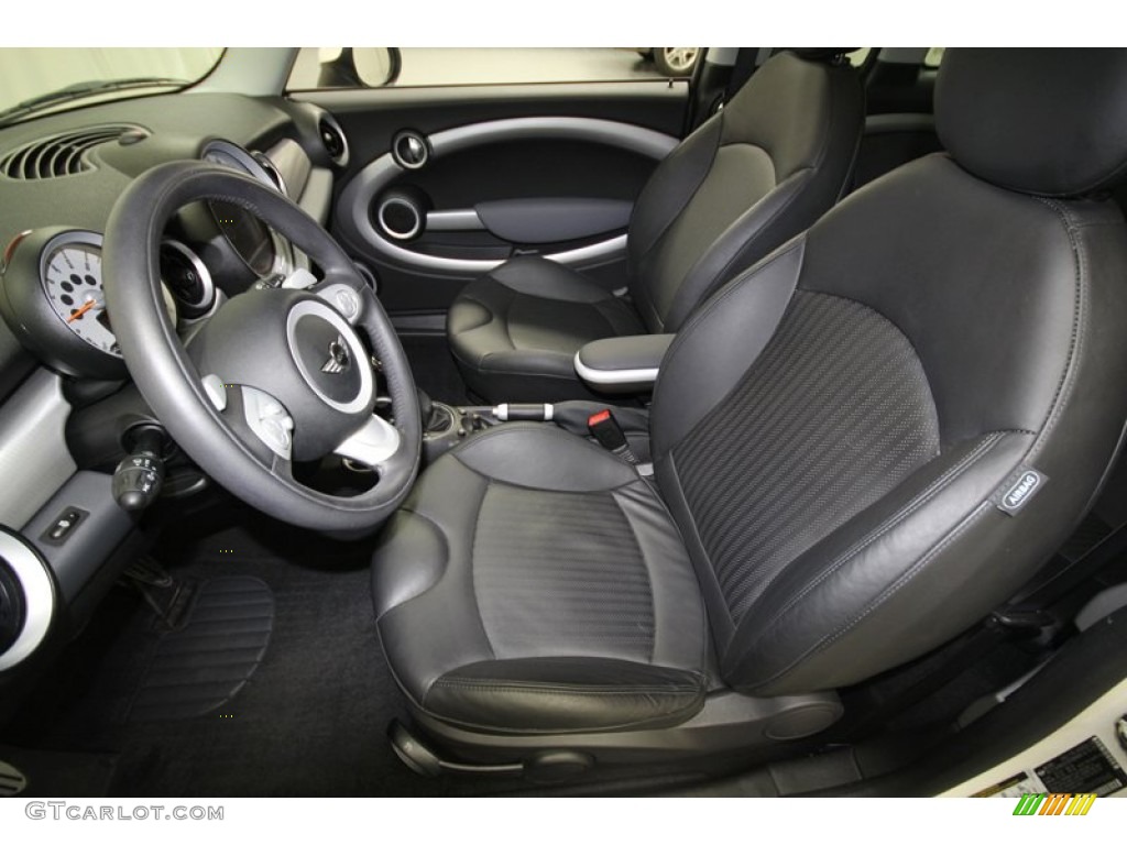 2009 Cooper S Clubman - Pepper White / Punch Carbon Black Leather photo #4