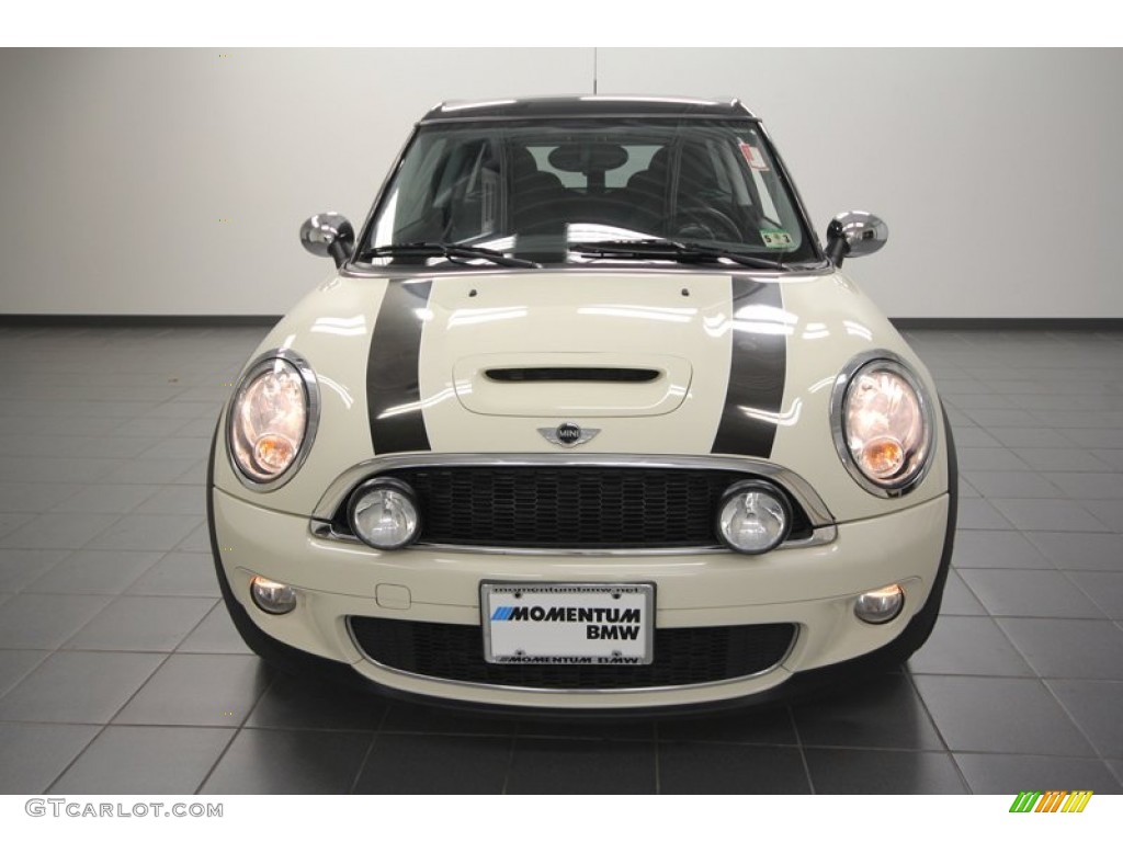 2009 Cooper S Clubman - Pepper White / Punch Carbon Black Leather photo #6