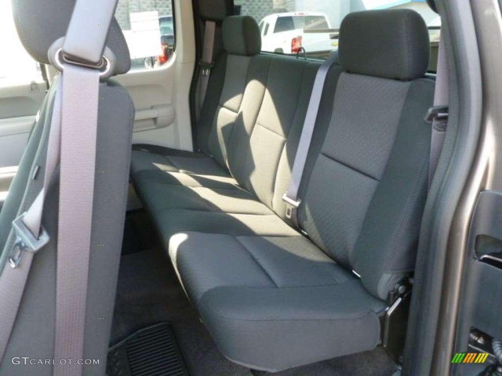 2012 Silverado 1500 LS Extended Cab 4x4 - Mocha Steel Metallic / Dark Titanium photo #14