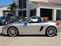 Platinum Silver Metallic 2013 Porsche Boxster S Exterior