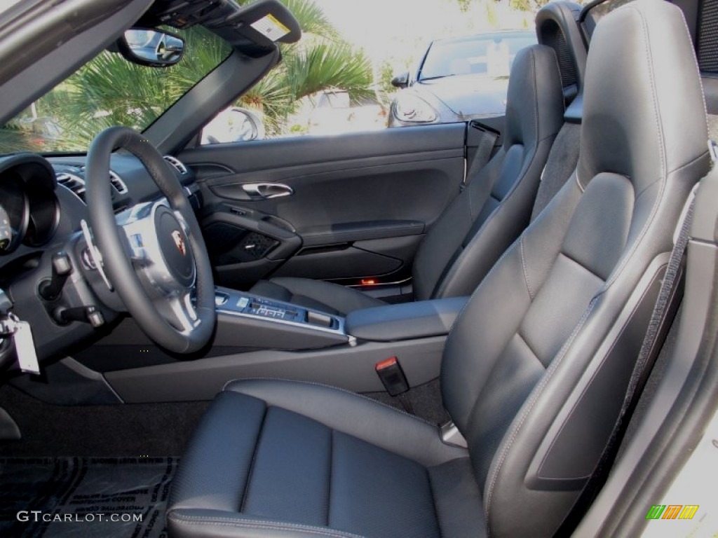 Black Interior 2013 Porsche Boxster S Photo #67352312