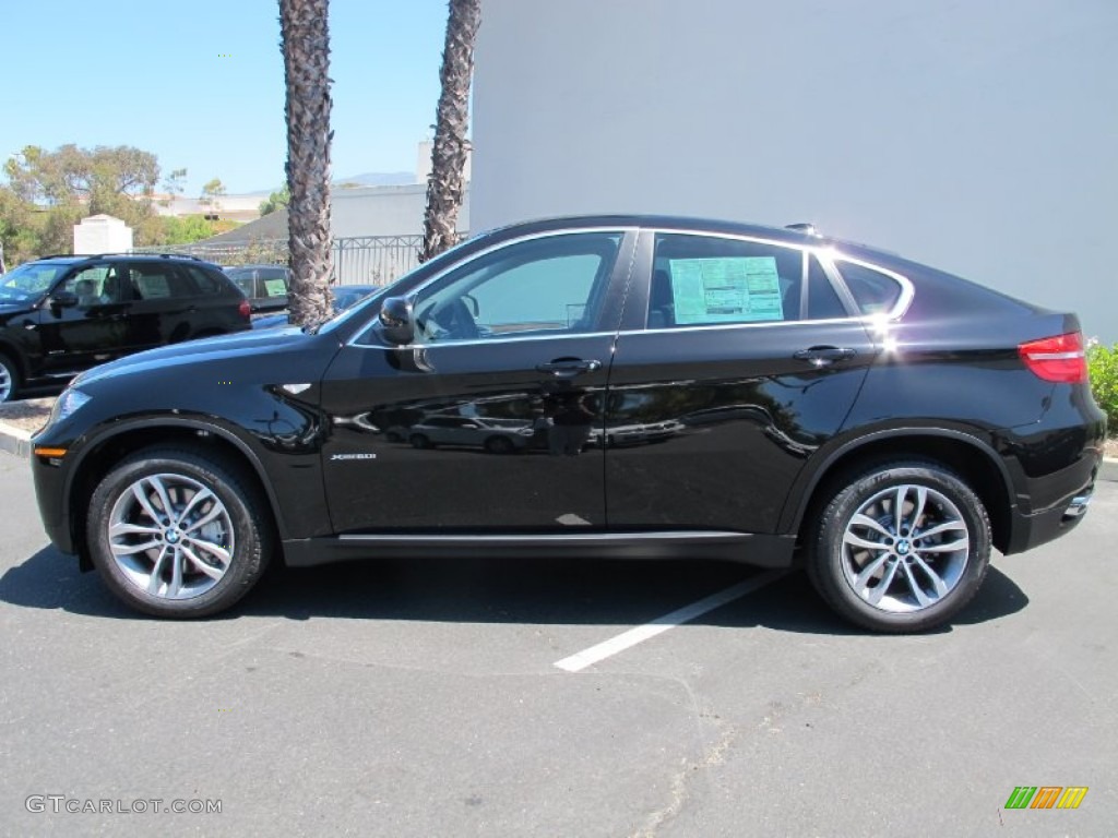 Jet Black 2013 BMW X6 xDrive50i Exterior Photo #67352366