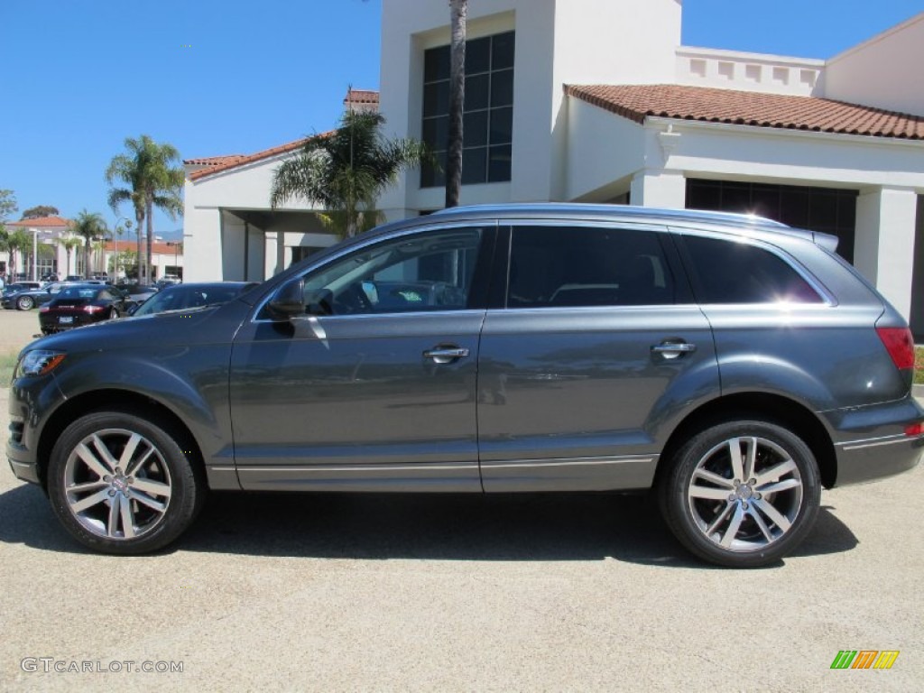 2012 Q7 3.0 TDI quattro - Daytona Gray Pearl Effect / Black photo #2