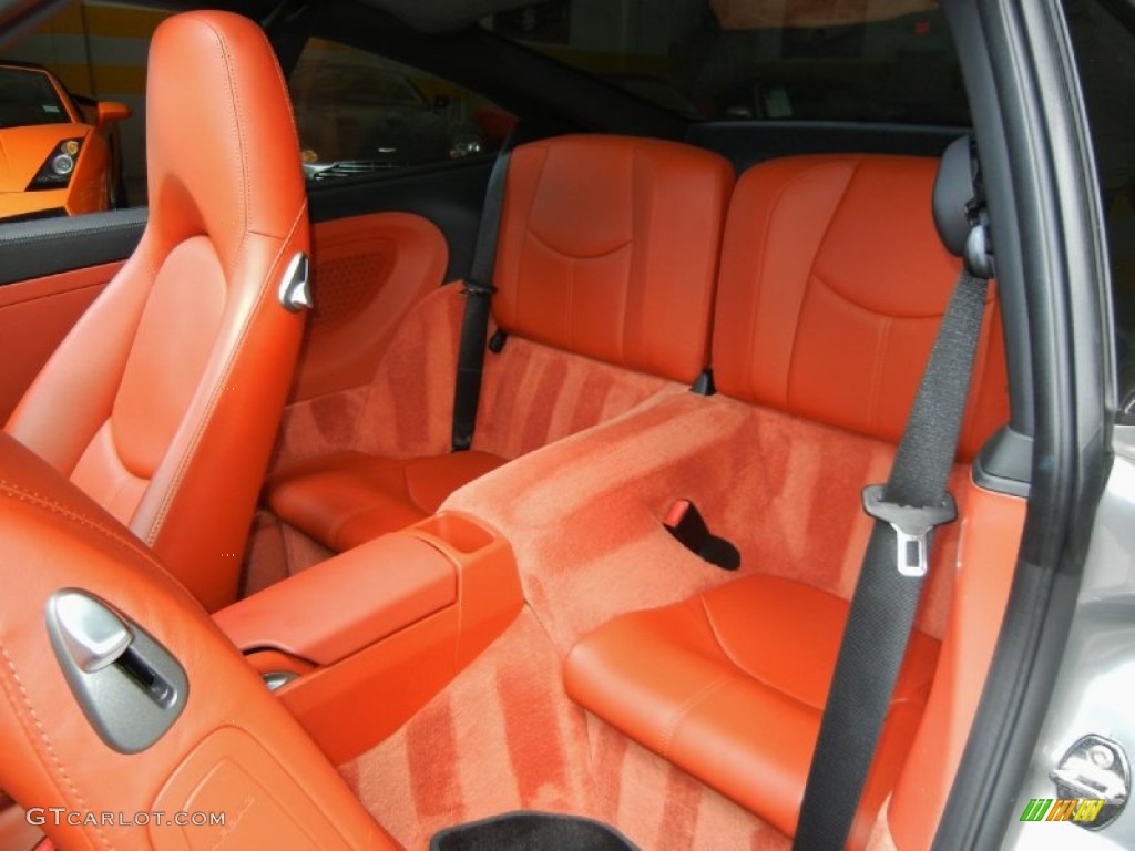 2007 Porsche 911 Turbo Coupe Rear Seat Photo #67352852