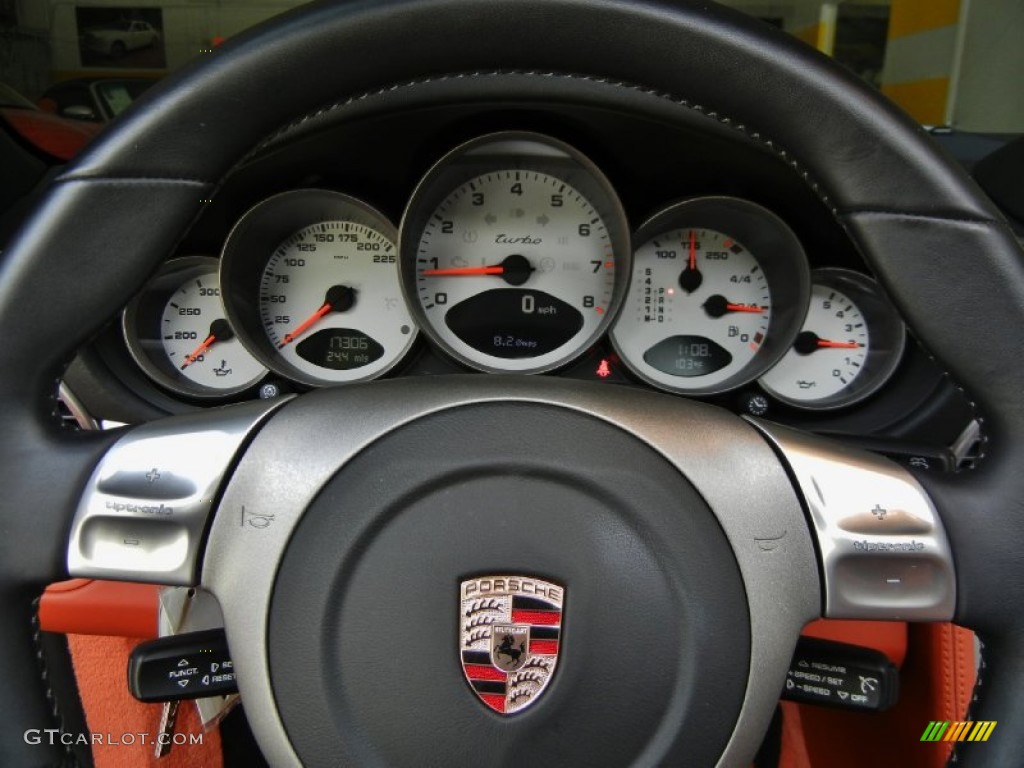 2007 Porsche 911 Turbo Coupe Gauges Photo #67352933