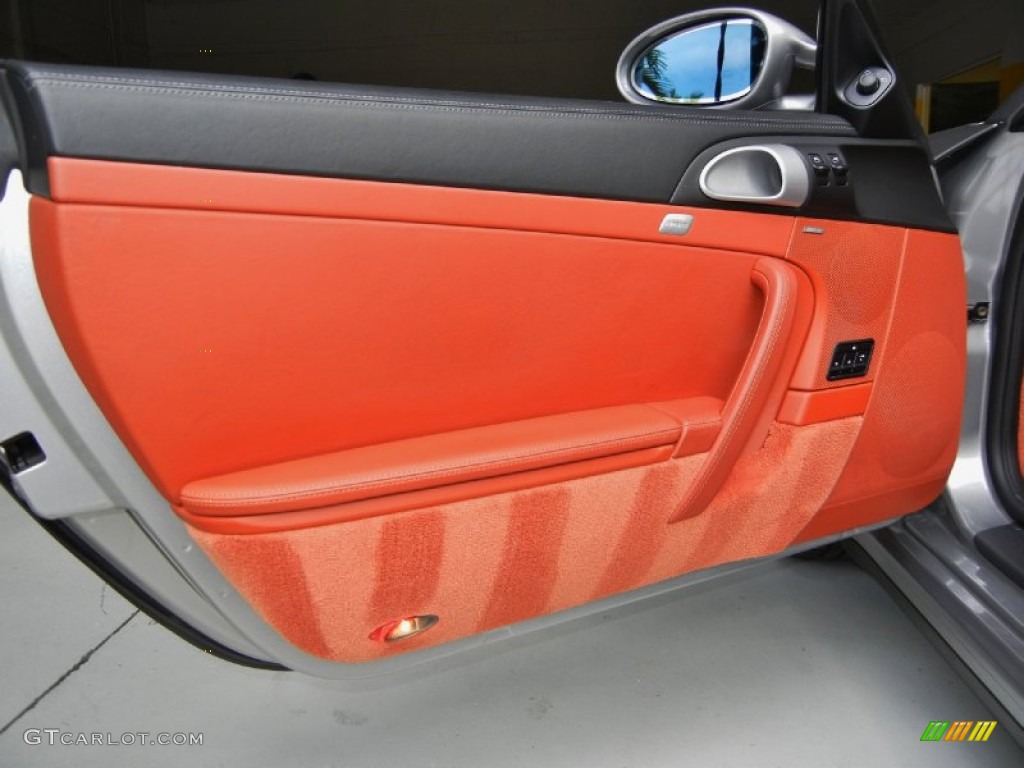 2007 Porsche 911 Turbo Coupe Terracotta Door Panel Photo #67353011