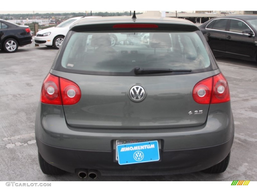 2008 Rabbit 2 Door - Sage Green Metallic / Art Grey photo #4
