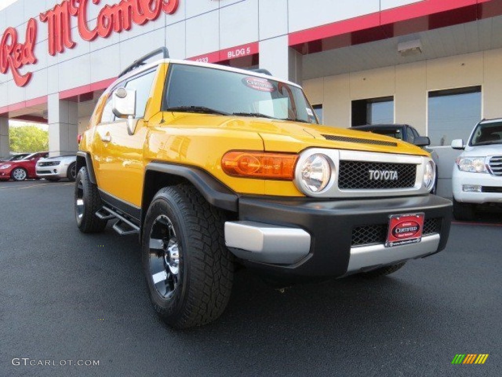 2007 FJ Cruiser  - Sun Fusion / Dark Charcoal photo #1