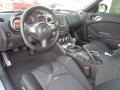 2011 Nissan 370Z Black Interior Prime Interior Photo
