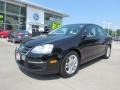 2010 Black Volkswagen Jetta S Sedan  photo #1