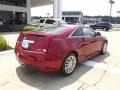 2012 Crystal Red Tintcoat Cadillac CTS Coupe  photo #3