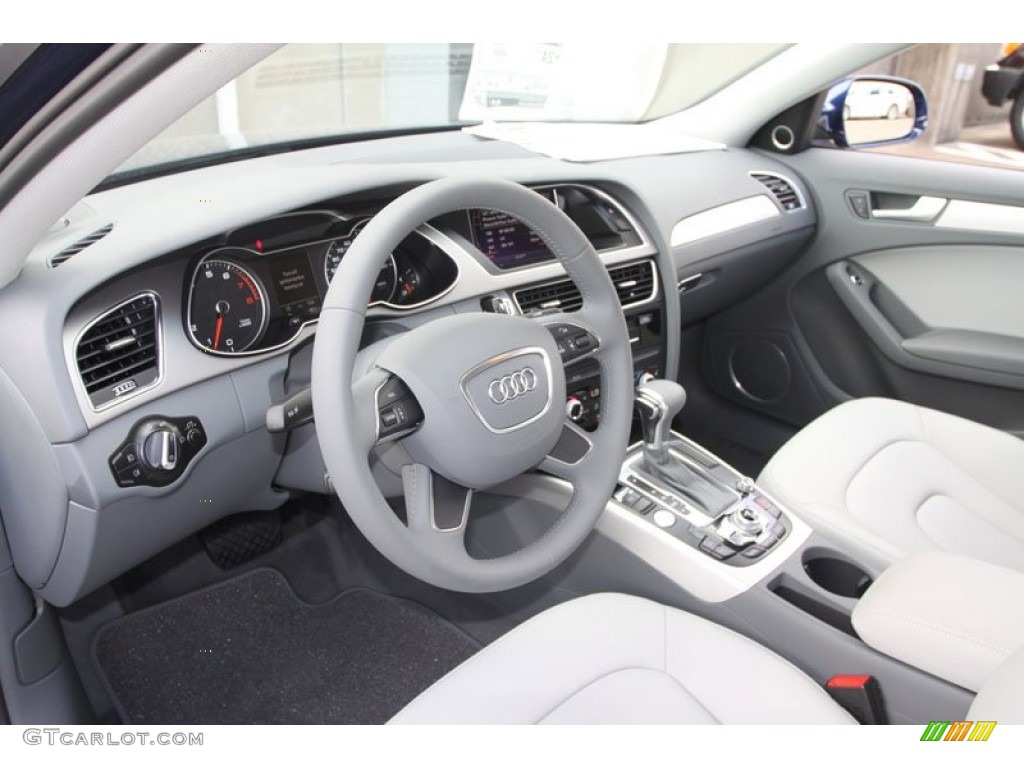 Titanium Gray Interior 2013 Audi A4 2.0T quattro Sedan Photo #67355711